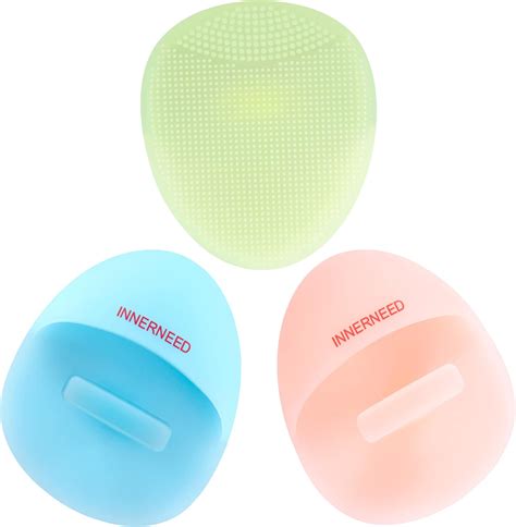 Amazon Soft Silicone Facial Cleansing Brush Manual Face Scrubber