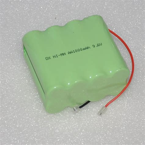 1 4pcs 9 6v Aa Rechargeable Battery Pack 1000mah 2a Ni Mh Nimh Batteries Ni Mh Cell For Toys