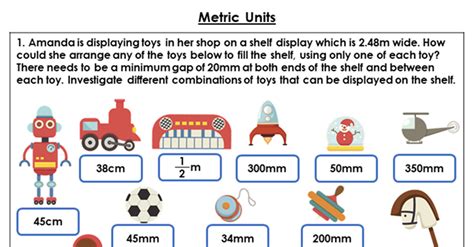 Year 5 Metric Units Lesson Classroom Secrets Classroom Secrets