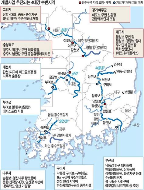 국가ㆍ지방하천 1단계로 5500km 정비 한경닷컴