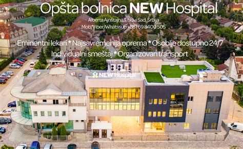 Opšta Bolnica New Hospital Uspesi I Briga O Zdravlju U 2023 Godini