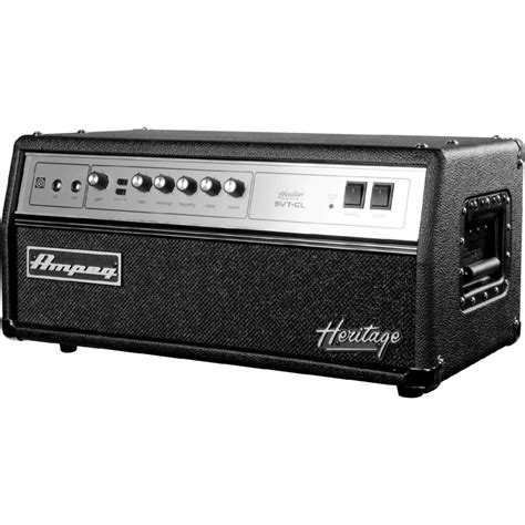 ampeg svt cl heritage bass tube amp head proaudiomarket