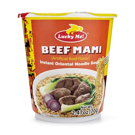 Get Lucky Me Beef Instant Noodle Soup Delivered Weee Asian Market