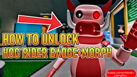 How To Get Hog Rider Badge Unlock Hoggy Animatronic Morph Roblox