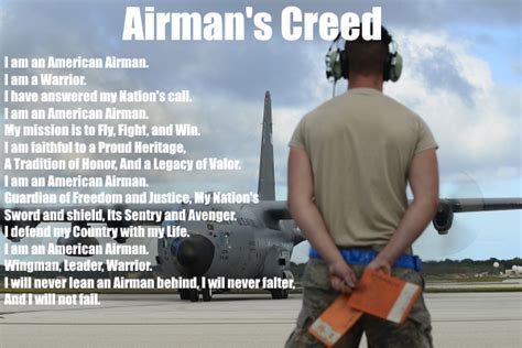 Airman’s Creed For The US Air Force For 2023 - Operation Military Kids