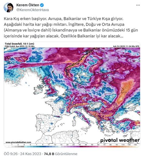 İstanbul a kar geliyor Uzman isim açıkladı