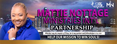Global Prayer Network Mattie Nottage Ministries
