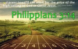 Praise God That We Can "Press Toward The Mark"