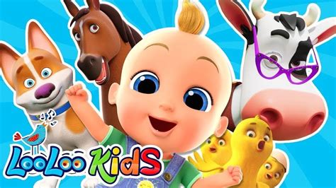 İki Şarkı Bir Arada Hayvanlar ve Sayılar LooLoo Kids Türkçe