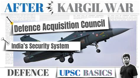 Defence Acquisition Council Upsc Basics In Tamil Youtube