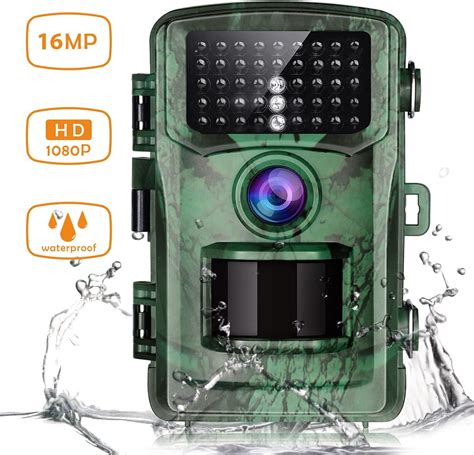 Campark Trail Camera Mp P Game Hunting Camera With Night Vision