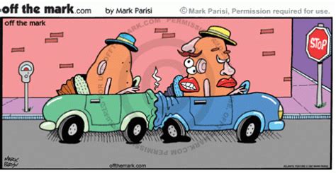 Car Accidents Cartoons Witty Off The Mark Comics By Mark Parisi