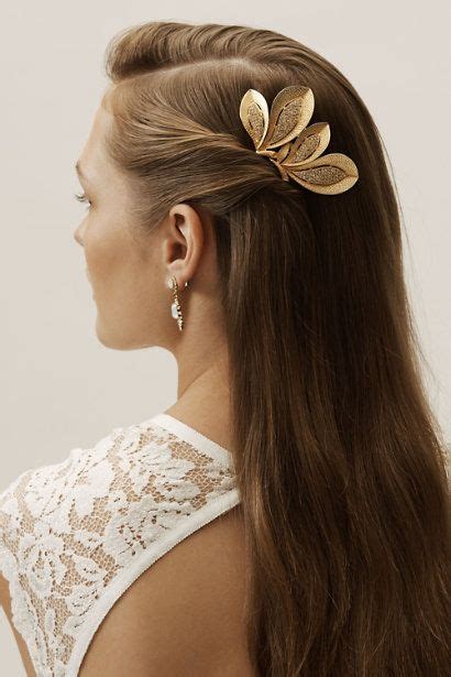 Gold Rania Hair Comb BHLDN Hair Jewelry Long Hair Styles Headband