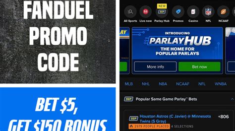 FanDuel Promo Code Bet 5 Win 150 Bonus For Mavericks Timberwolves