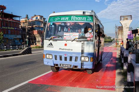 सूर्यविनायक रत्नपार्क द्रुत बस सेवा संचालन गर्न छुट्टै रङको लेन निर्माण