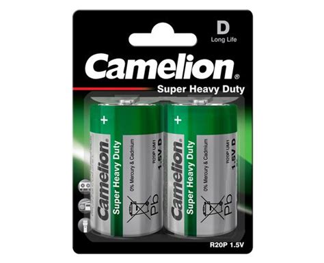 R Super Heavy Duty Green Primary Batteries Products Camelion