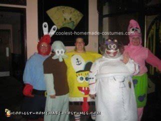 Coolest Handmade Spongebob And Bikini Bottom Pals Costumes