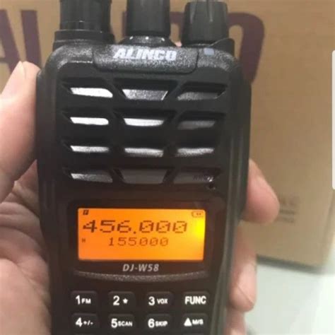 Alinco Dj W Waterproof Dual Band Fm Transceiver Handheld Two Way