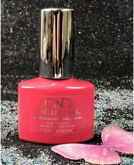 Cnd Shellac Pink Bikini 134 Luxe Gel Polish 92282 I Gel