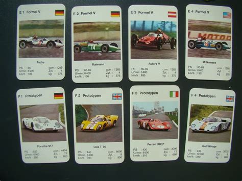 Quartett ASS Formel 1 70er Jahre Komplett Rar Vintage Kaufen Auf Ricardo