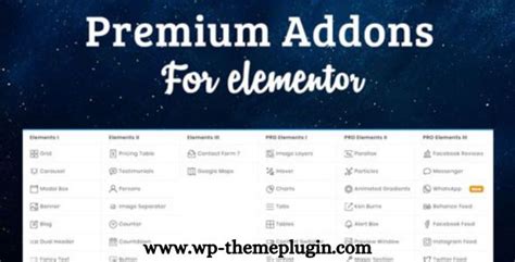 Premium Addons Pro For Elementor GPL WP Themes Plugins