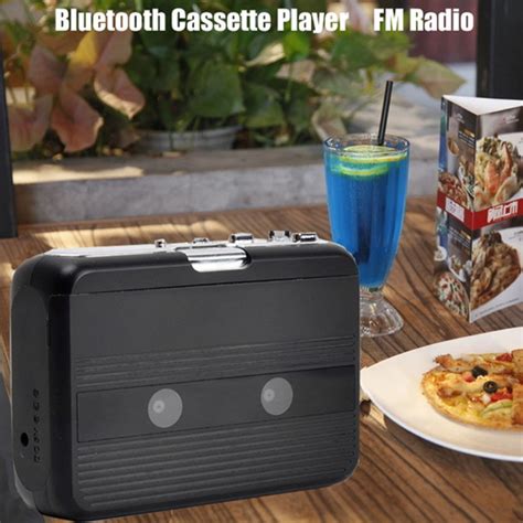 Bluetooth Cassette Player Portable Standalone Cassette Players FM Radio ...