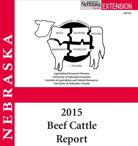 2015 Nebraska Beef Reports Available To Producers Announce University Of Nebraska Lincoln