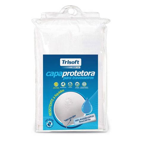 Kit 6 Capas Protetoras De Travesseiro Impermeável Em Percal Egípcio