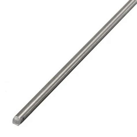 Silver Titanium CP2 Round Bar Single Piece Length 6 Meter Size 25