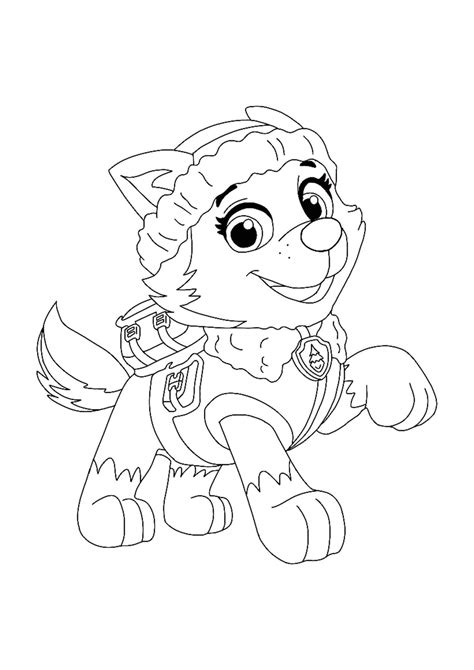 48+ Everest Paw Patrol Tekening