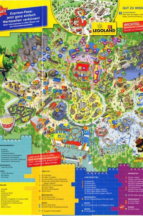 Legoland Germany Map