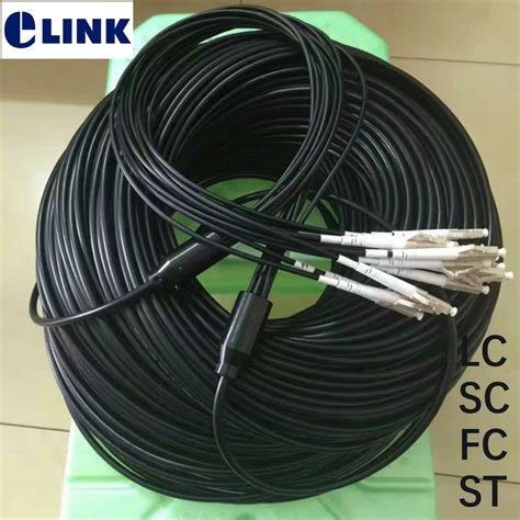 M Tpu Sm Mm Fiber Optic Patchcords Cores Waterproof Lc Sc Fc