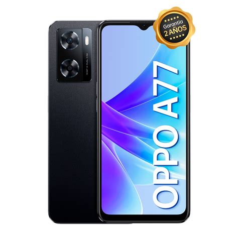 Ripley CELULAR OPPO A77 6 56 4GB 128GB 48MP PRINCIPAL F 2 2 NEGRO