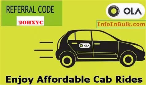 How to Use Ola Cabs App to Book a Taxi and Ola Auto – InfoInBulk