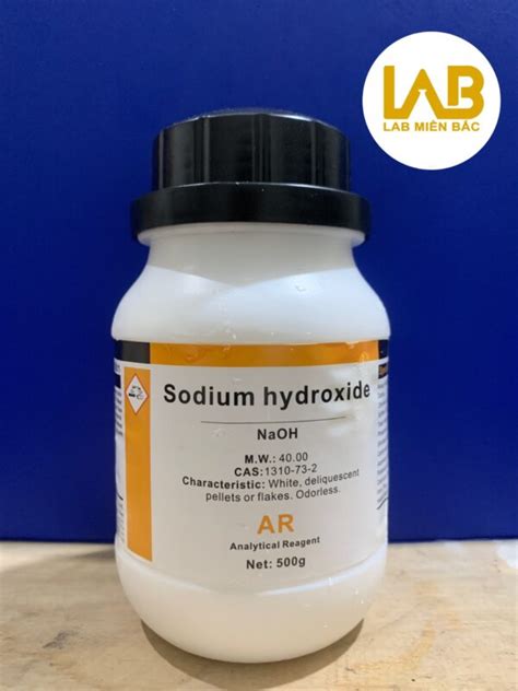 Hóa chất Sodium Hydroxide NaOH xilong LABMENBAC