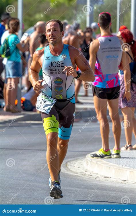 Xxi Triathlon Herbalife Villa De Rota Editorial Stock Image Image Of