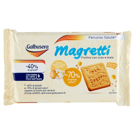 Frollini Leggeri Con Orzo Mais Magretti Galbusera Gr