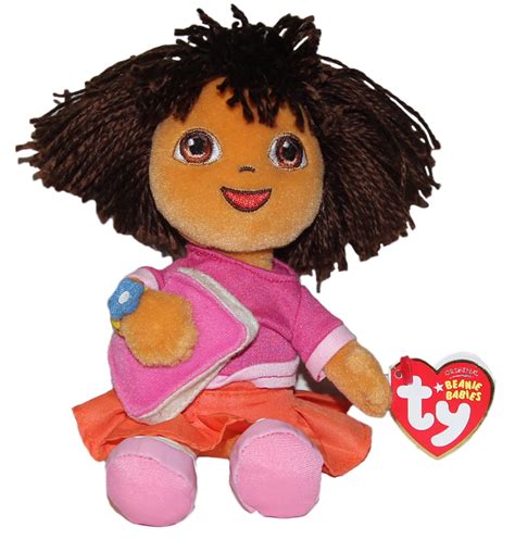 Ty Beanie Baby Dora The Explorer School Version Stuffed Animal