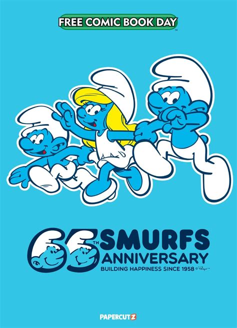 Papercutz And Free Comic Book Day Present Smurfs Th Anniversary