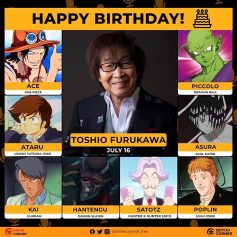 Seiyuu Corner On Twitter Happy Th Birthday To The Legendary Toshio