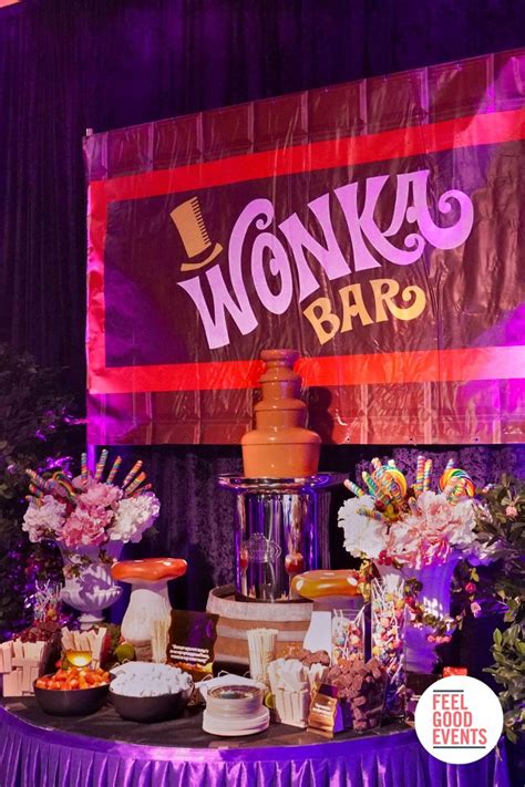 Wonka Party Theme Feel Good Events Melbourne Candy Themed Party Chocolate Factory Party