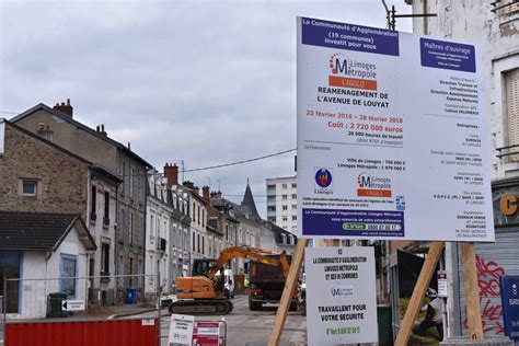 Limoges M Tropole Investit Plus De Millions D Euros Sur Chantiers