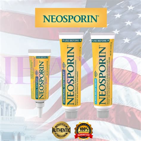 Neosporin Original Triple Action First Aid Antibiotic Ointment And Pain