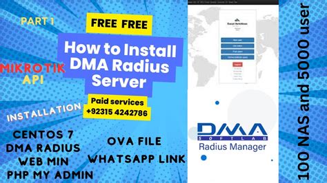 How To Install CENTOS 7 Part 1 Dma Radius Server Free DMA Softlab