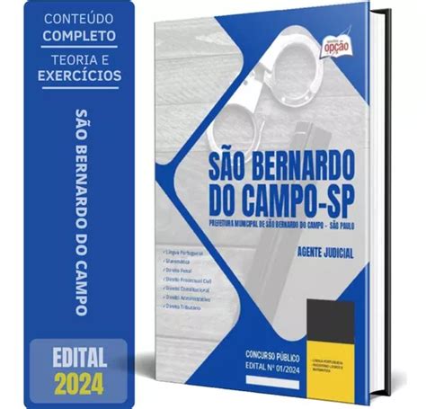 Apostila Prefeitura São Bernardo Do Campo Sp 2024 Agente Parcelamento