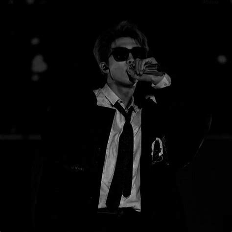 Pin By 𝖒 On Bangtan Namjoon Kim Namjoon Dark Aesthetic