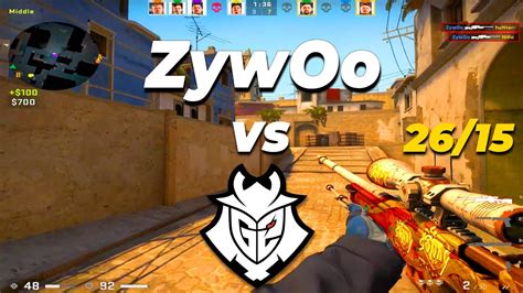 CSGO POV Vitality ZywOo 26 15 Vs G2 Mirage BLAST Tv Paris Major