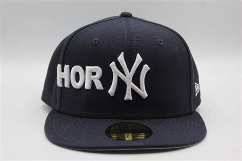 Custom New York Yankees Horny Fitted Etsy