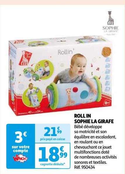 Promo Roll In Sophie La Girafe Chez Auchan Icatalogue Fr