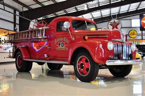 1946 Ford Howe Fire Truck Fabricante Ford Planetcarsz